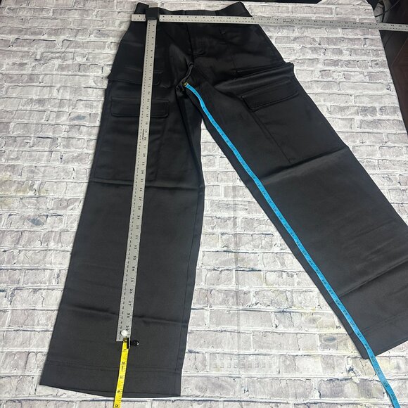 EUC Noli Yoga  Wide Leg High Rise Cargo Pants Women's Size 6 - Picture 8 of 9